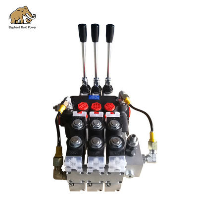 P80DY Hidraulik Directional Valve Sectional Control Electro