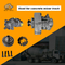 CE Hyd Pump Parts Kit Perbaikan Mesin Konstruksi Excavator