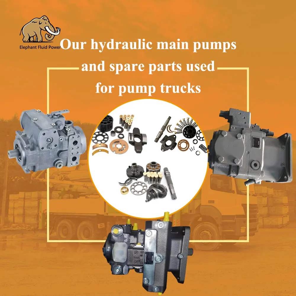 New OEM Putzmeister 259028008 Hydraulic Pump in Stock A7V28dr