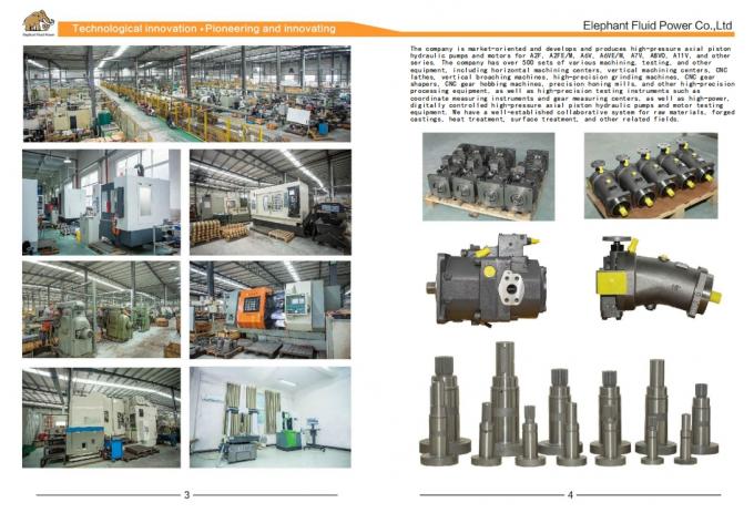 MPT046 Pompa Dan Bagian Di Stok Tersedia Sekarang Dibuat Di Cina Pas Sauer MPT046 Pompa Hidraulik 7