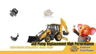 Tonton: Pompa Hidraulik 333/G5393 Pengganti Parker Pompa Hidraulik JCB 14 CC/REV 7029110042 Showcase