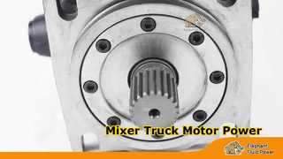 PMP PMH M72 M90 M110 Motor hidrolik untuk truk pengaduk