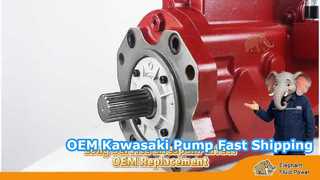 Lihat Pompa Ekskavator Seri K3V180DT Kawasaki K3V Kualitas OEM Harga Pabrik Pengiriman Demo Cepat